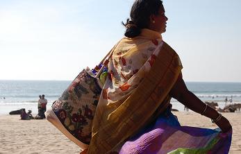 Beach Seller at Baga