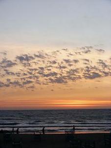 Goa beach sunset