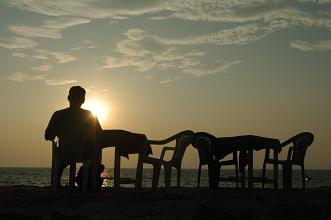 Kerala beach sunset