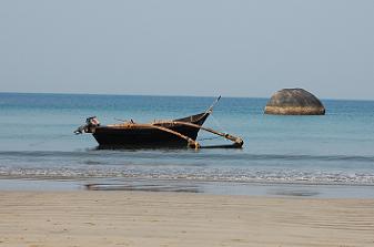 Palolem beach in Goa