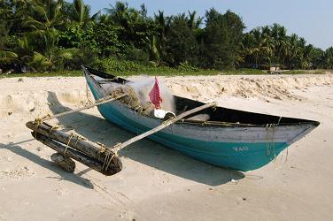 Boat on Kappad Beach