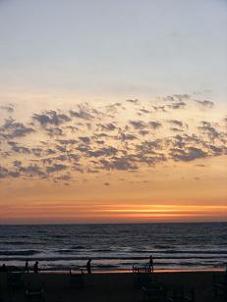 Goa beach sunset