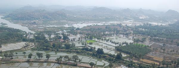 Tungabhadra river, Hampi