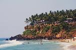 Varkala cliff